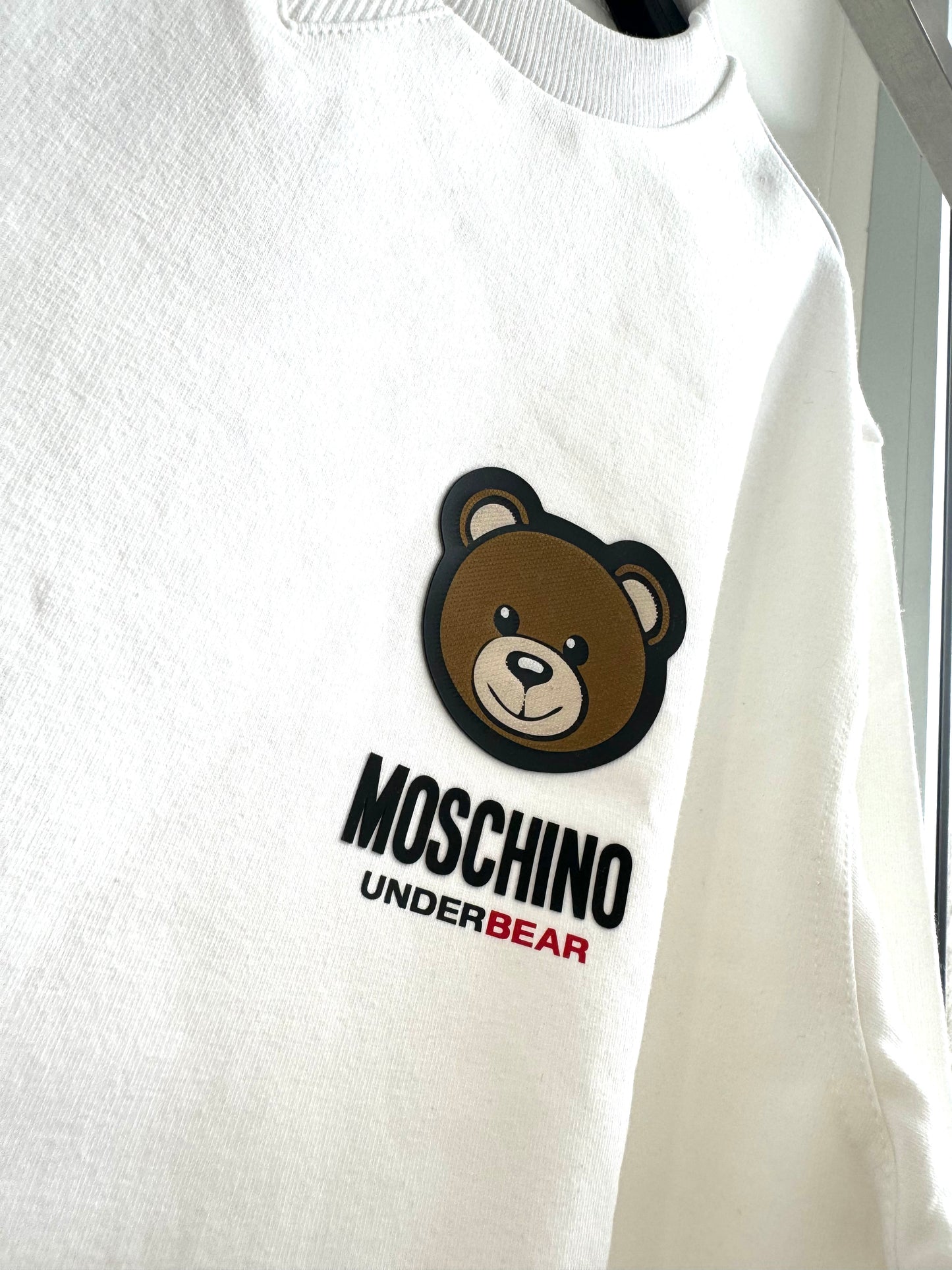 Felpa logo 3D Moschino