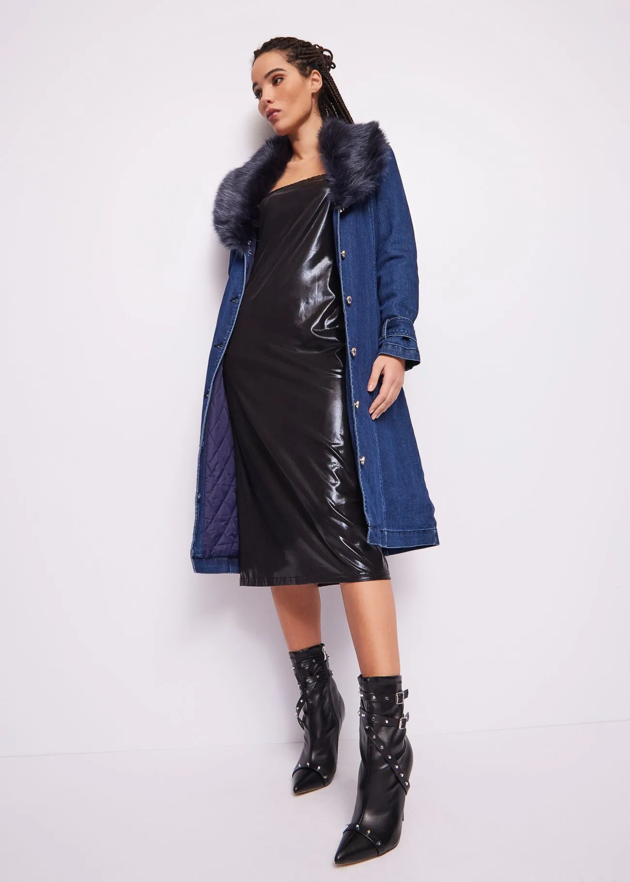 Trench in denim Denny Rose