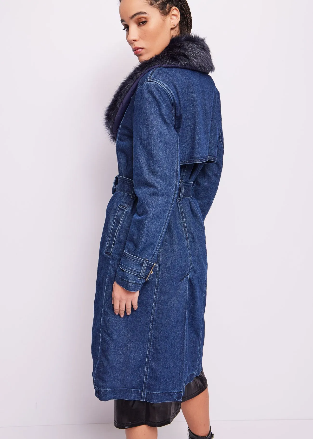 Trench in denim Denny Rose