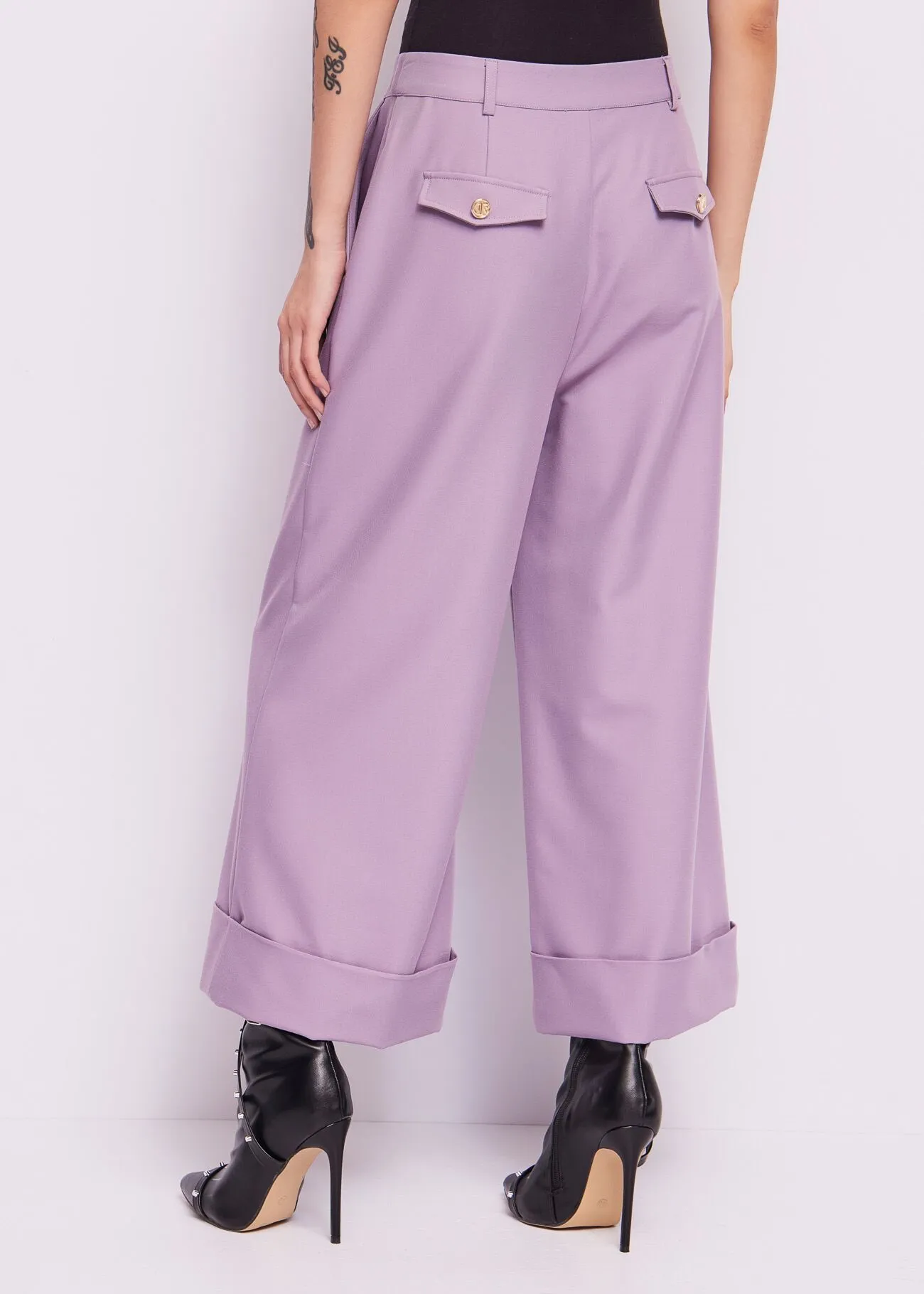 Pantalone in flanella Denny Rose