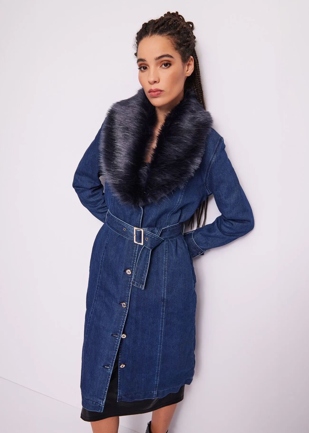 Trench in denim Denny Rose